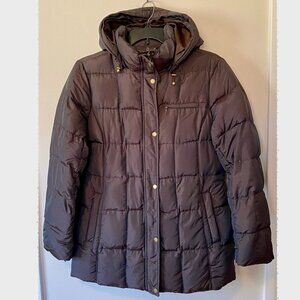 Lands End Womens L Down Winter Coat Brown Style#404865 Model:V3534/F3251 Jan2011